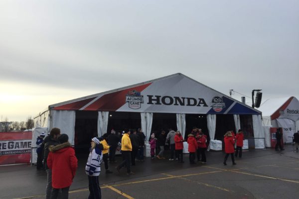 Honda Sponsor Event Tent