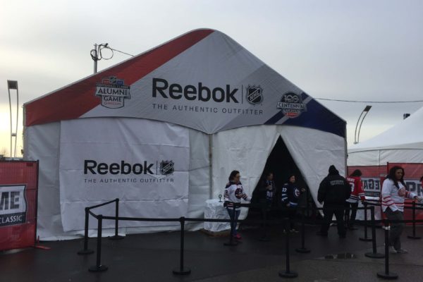 Reebok Sponsor Tent